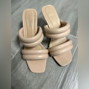 Anne Michelle padded strap heels